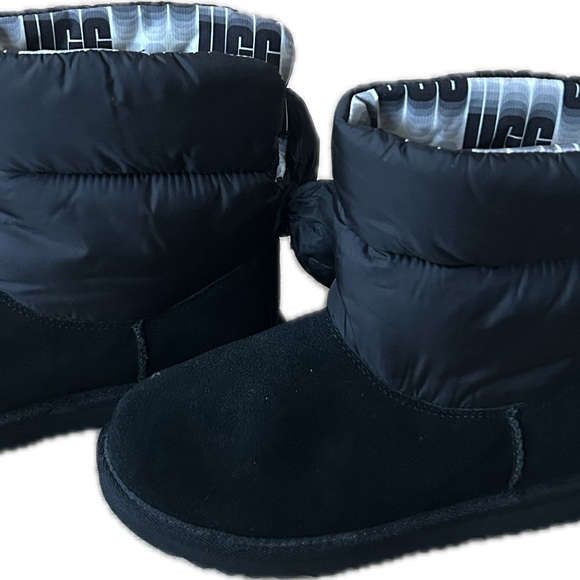 UGG Other - UGG Black Ankle Boots with Water-Resistant Finish